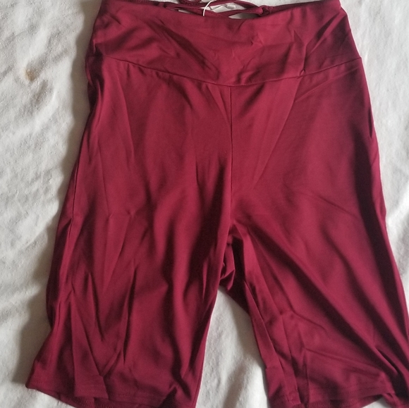 Casual O-Neck Short Sleeve Back Drawstring Crop Hi - Picture 7 of 8